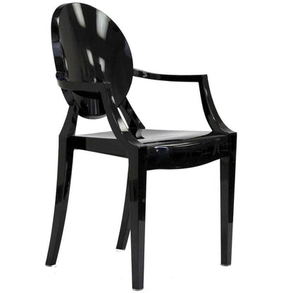 Modway - Casper Dining Armchairs (Set of 2) - EEI-905-BLK veiw 3