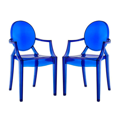 Modway - Casper Dining Armchairs (Set of 2) - EEI-905-BLU veiw 1