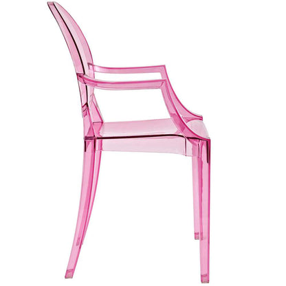 Modway - Casper Dining Armchairs (Set of 2) - EEI-905-PNK veiw 4