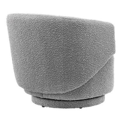 Modway - Celestia Boucle Fabric Swivel Chair - EEI-6357-LGR veiw 4