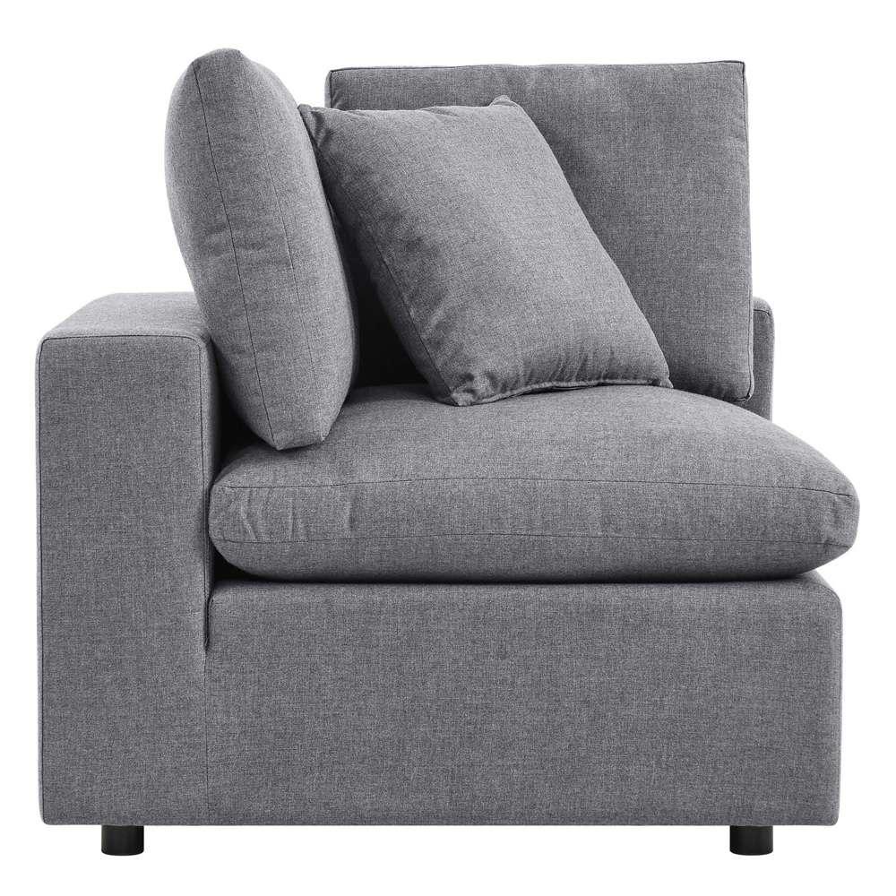 Modway - Commix Sunbrella Outdoor Patio Corner Chair - EEI-4907-SLA veiw 4
