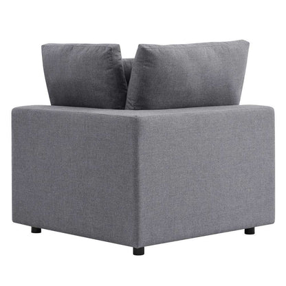 Modway - Commix Sunbrella Outdoor Patio Corner Chair - EEI-4907-SLA veiw 5
