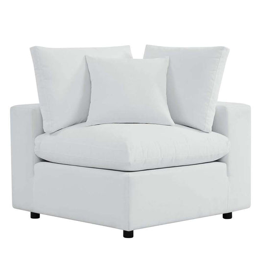 Modway - Commix Sunbrella Outdoor Patio Corner Chair - EEI-4907-WHI veiw 1