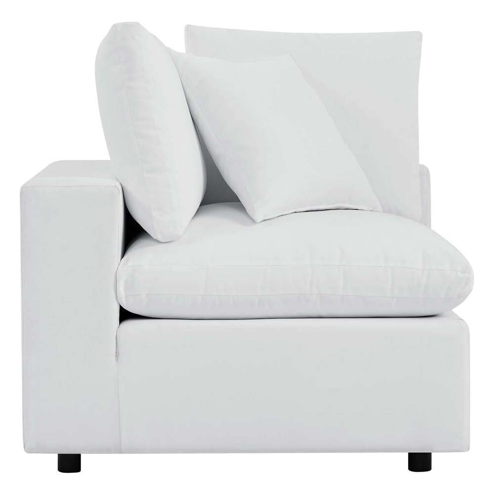 Modway - Commix Sunbrella Outdoor Patio Corner Chair - EEI-4907-WHI veiw 4