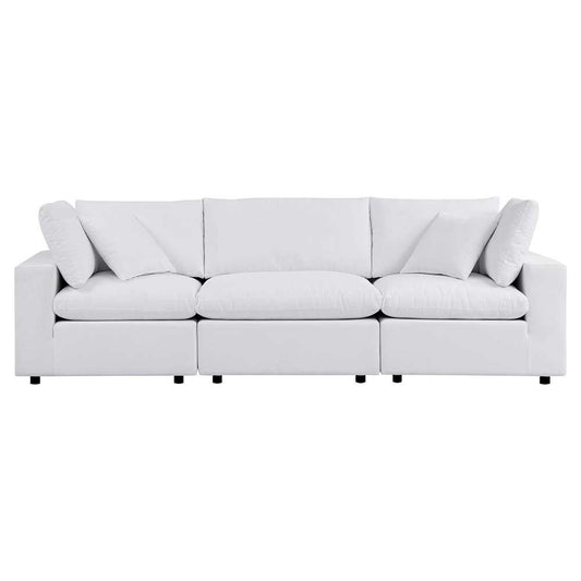 Modway - Commix Sunbrella Outdoor Patio Sofa - EEI-5579-WHI veiw 1