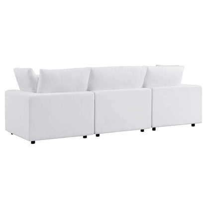 Modway - Commix Sunbrella Outdoor Patio Sofa - EEI-5579-WHI veiw 4