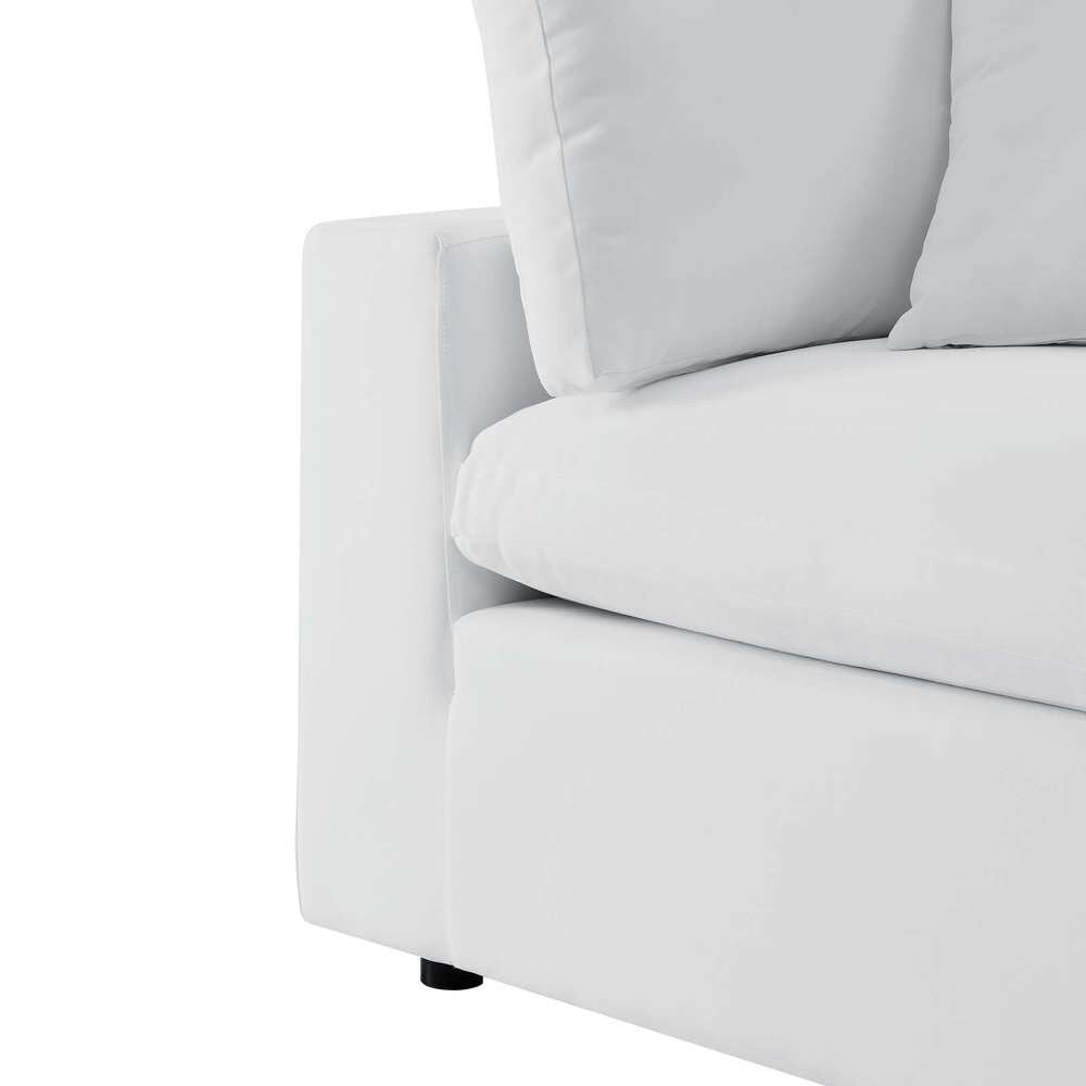 Modway - Commix Sunbrella Outdoor Patio Sofa - EEI-5579-WHI veiw 6