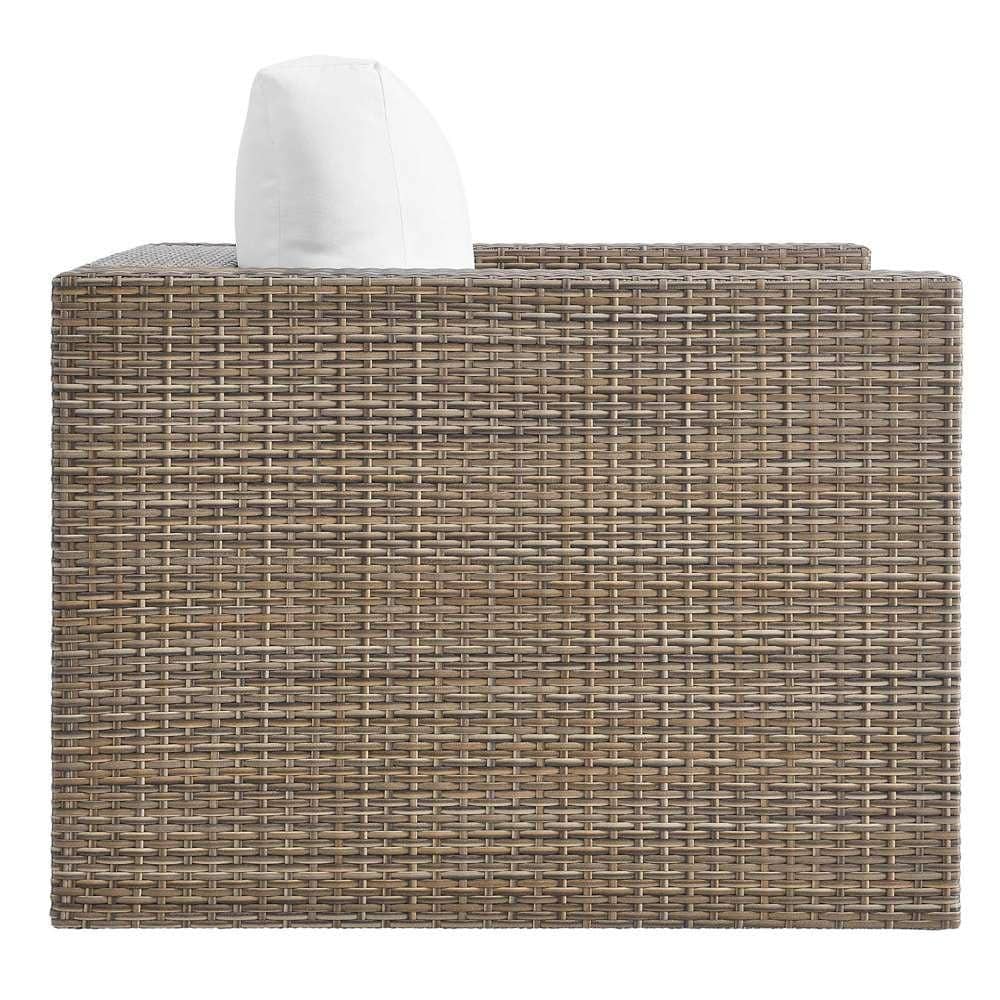 Modway - Convene Outdoor Patio Outdoor Patio 3-Piece Furniture Set - EEI-6327-CAP-WHI veiw 5