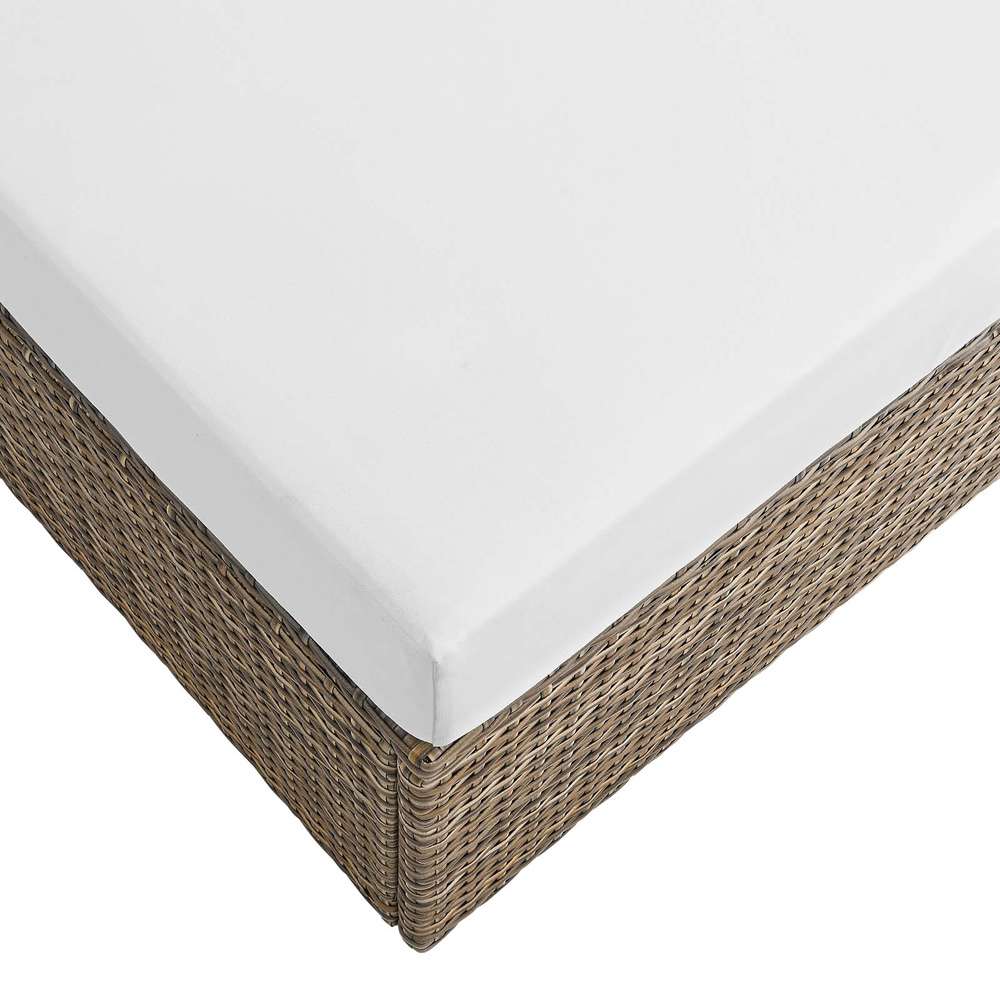 Modway - Convene Outdoor Patio Outdoor Patio Rectangle Ottoman - EEI-6248-CAP-WHI veiw 4