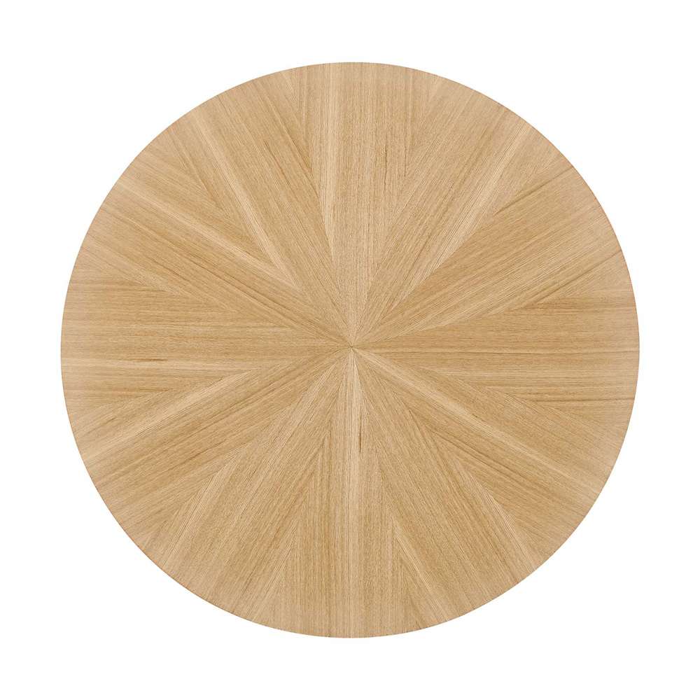Modway - Crossroads 24in Round Wood Side Table - EEI-6558-OAK veiw 5