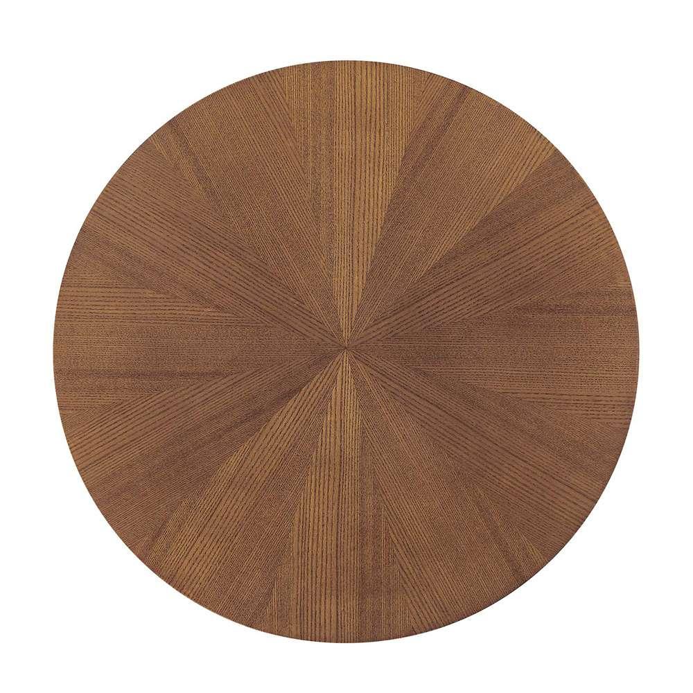Modway - Crossroads 24in Round Wood Side Table - EEI-6558-WAL veiw 5