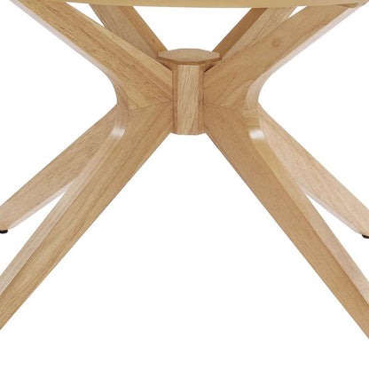 Modway - Crossroads Round Wood Coffee Table - EEI-6557-OAK veiw 6