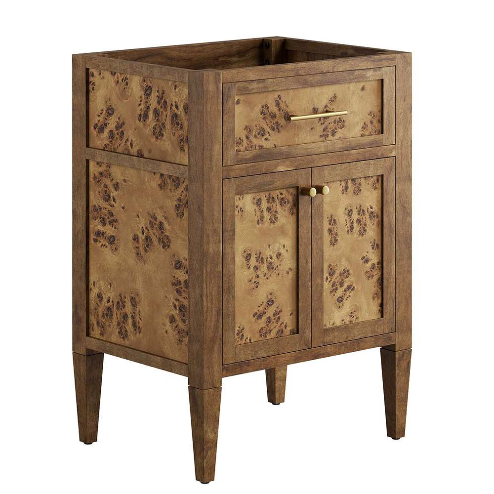 Modway - Elysian 24in Wood Bathroom Vanity Cabinet (Sink Basin Not Included) - EEI-6137-BRN veiw 1