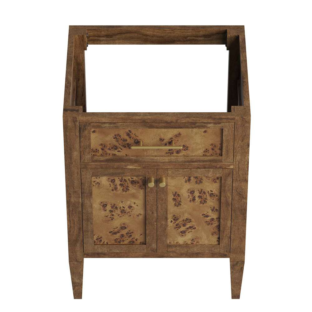 Modway - Elysian 24in Wood Bathroom Vanity Cabinet (Sink Basin Not Included) - EEI-6137-BRN veiw 5