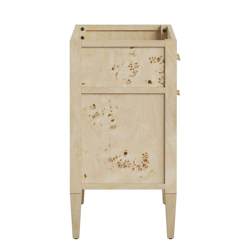 Modway - Elysian 24in Wood Bathroom Vanity Cabinet (Sink Basin Not Included) - EEI-6137-BUR veiw 3