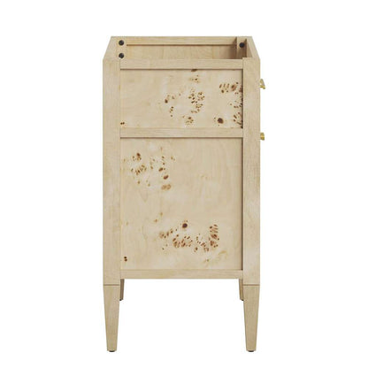 Modway - Elysian 24in Wood Bathroom Vanity Cabinet (Sink Basin Not Included) - EEI-6137-BUR veiw 3