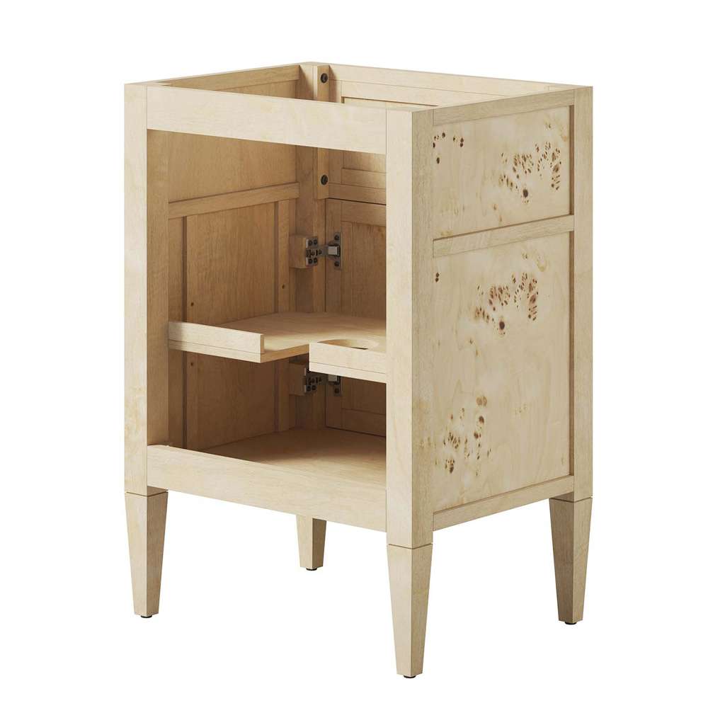 Modway - Elysian 24in Wood Bathroom Vanity Cabinet (Sink Basin Not Included) - EEI-6137-BUR veiw 4