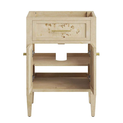 Modway - Elysian 24in Wood Bathroom Vanity Cabinet (Sink Basin Not Included) - EEI-6137-BUR veiw 6