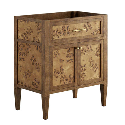 Modway - Elysian 30in Bathroom Vanity Cabinet (Sink Basin Not Included) - EEI-6138-BRN veiw 2