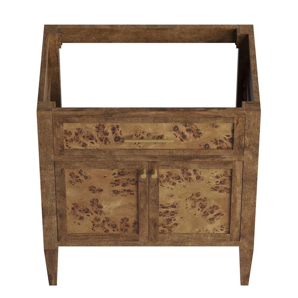Modway - Elysian 30in Bathroom Vanity Cabinet (Sink Basin Not Included) - EEI-6138-BRN veiw 5