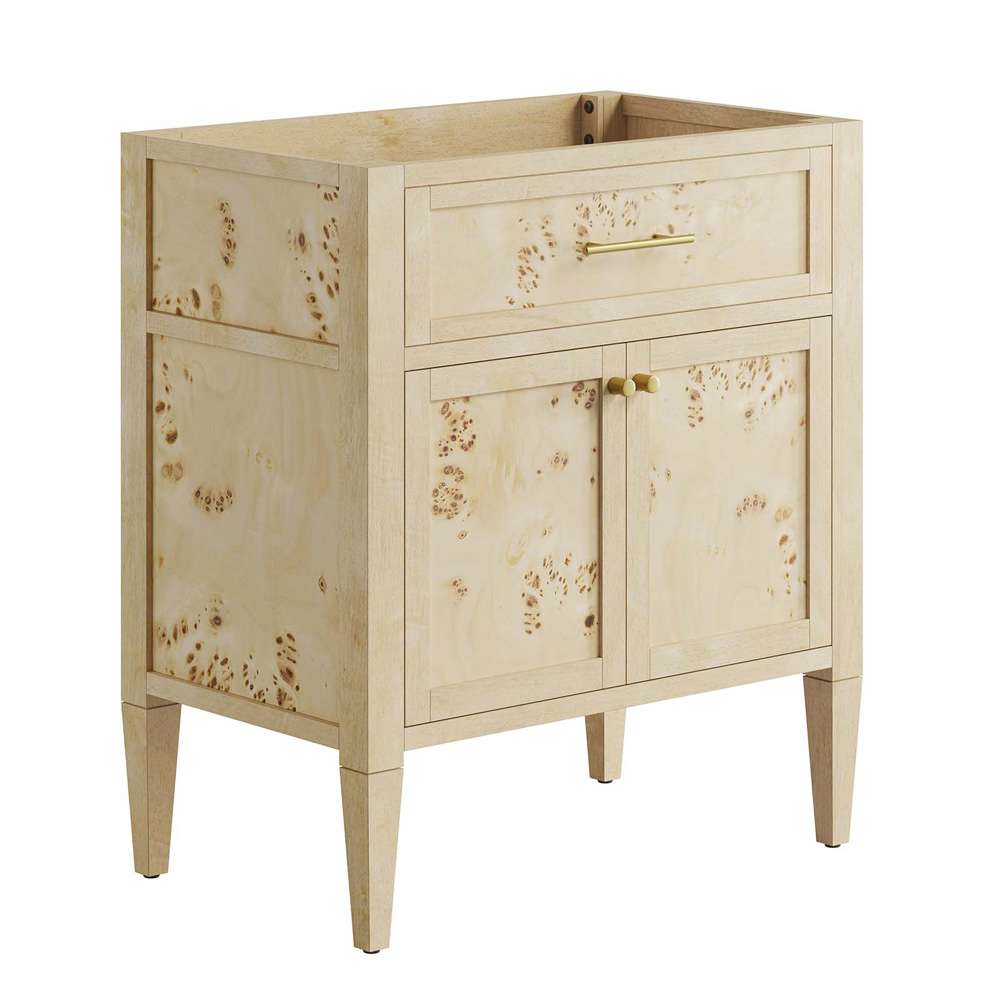 Modway - Elysian 30in Bathroom Vanity Cabinet (Sink Basin Not Included) - EEI-6138-BUR veiw 2