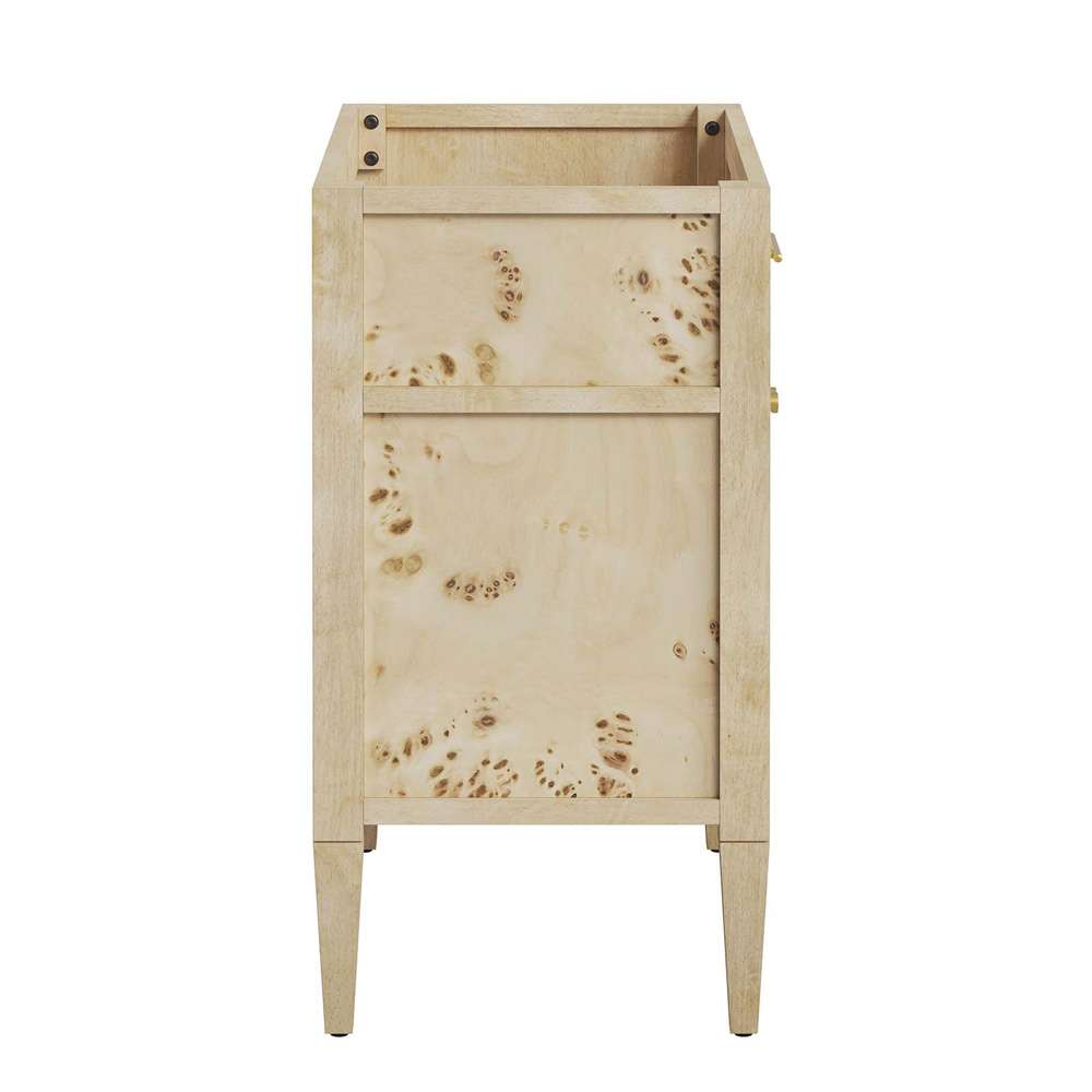 Modway - Elysian 30in Bathroom Vanity Cabinet (Sink Basin Not Included) - EEI-6138-BUR veiw 3
