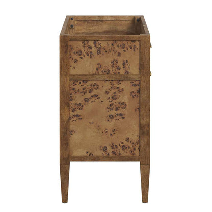Modway - Elysian 36in Wood Bathroom Vanity Cabinet (Sink Basin Not Included) - EEI-6139-BRN veiw 3