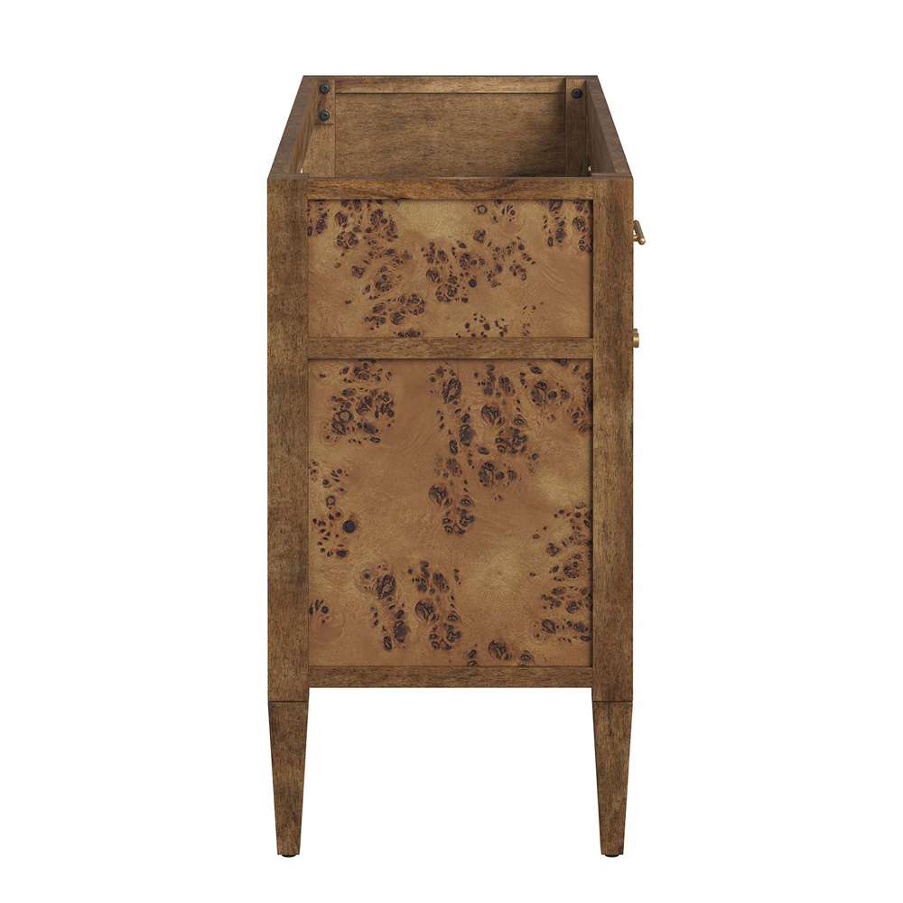 Modway - Elysian 48in Wood Bathroom Vanity Cabinet (Sink Basin Not Included) - EEI-6140-BRN veiw 3