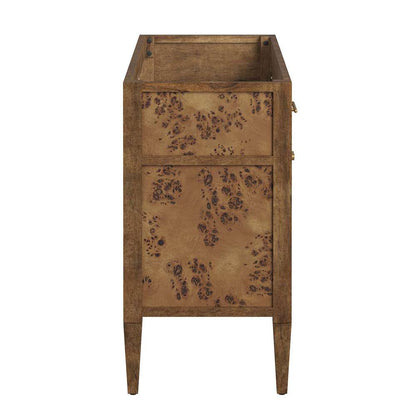 Modway - Elysian 48in Wood Bathroom Vanity Cabinet (Sink Basin Not Included) - EEI-6140-BRN veiw 3