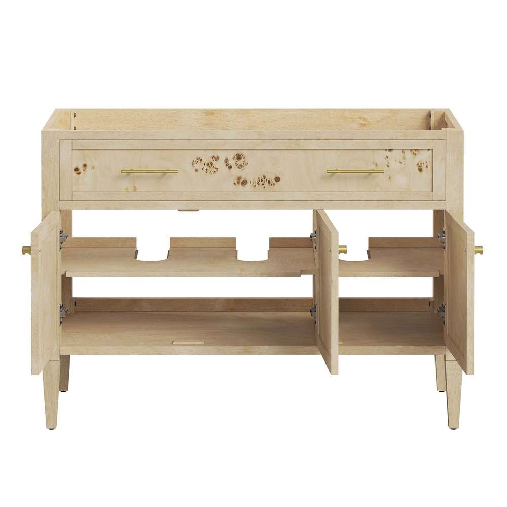 Modway - Elysian 48in Wood Bathroom Vanity Cabinet (Sink Basin Not Included) - EEI-6140-BUR veiw 6