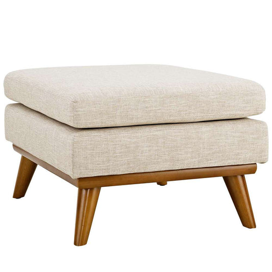 Modway - Engage Upholstered Fabric Ottoman - EEI-1797-BEI veiw 1