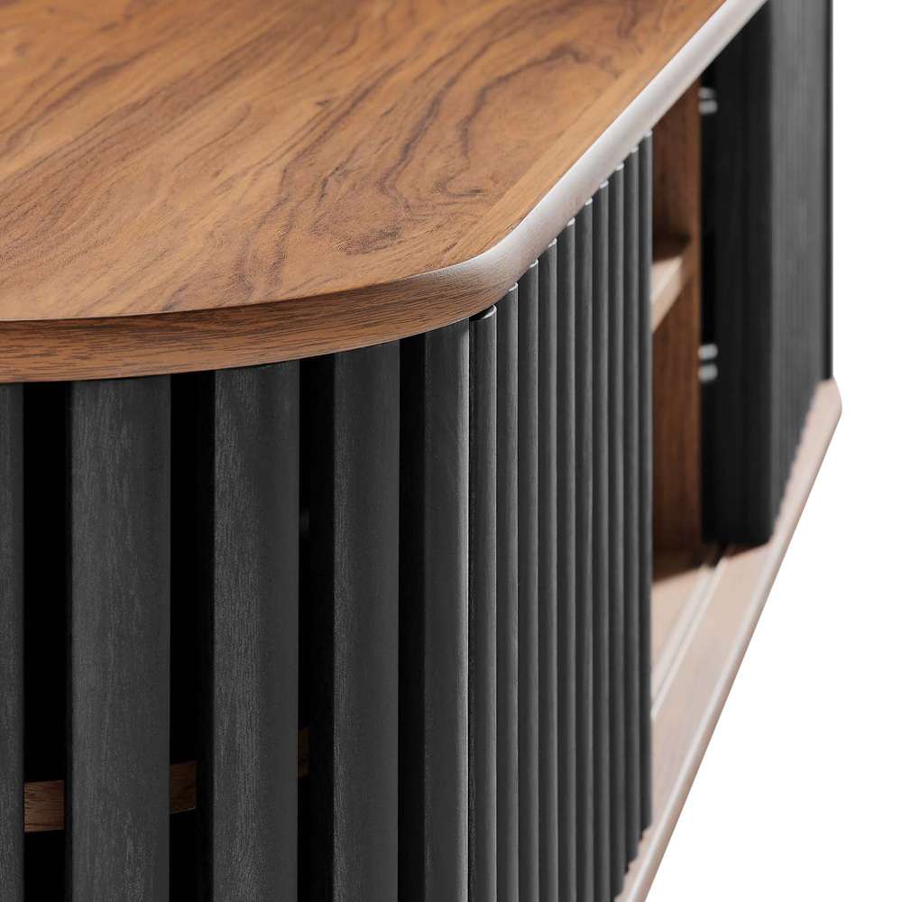 Modway - Fortitude 63in Wall-Mounted TV Stand - EEI-6528-WAL-BLK veiw 6