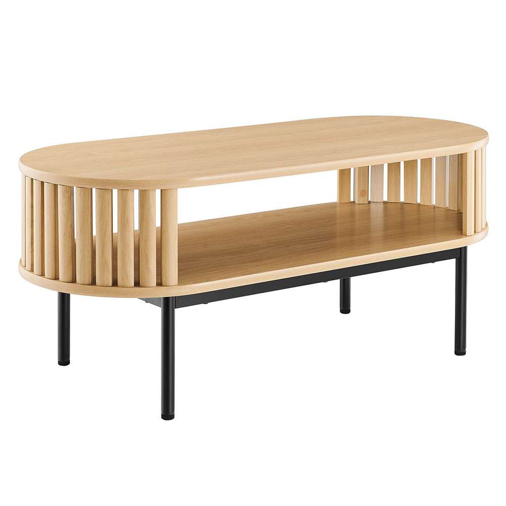 Modway - Fortitude Wood Coffee Table - EEI-6525-OAK veiw 1