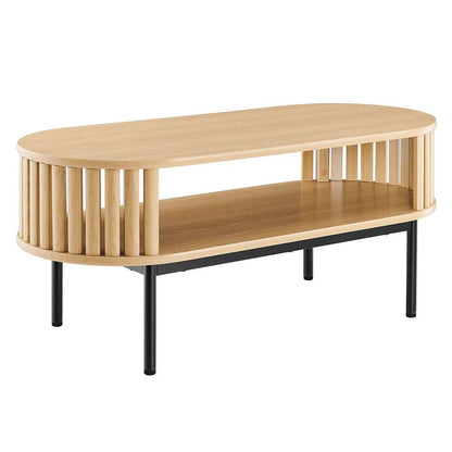 Modway - Fortitude Wood Coffee Table - EEI-6525-OAK veiw 1