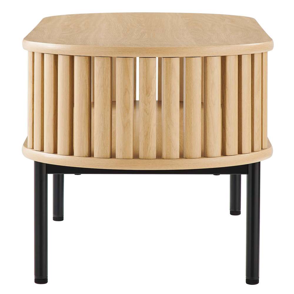 Modway - Fortitude Wood Coffee Table - EEI-6525-OAK veiw 3
