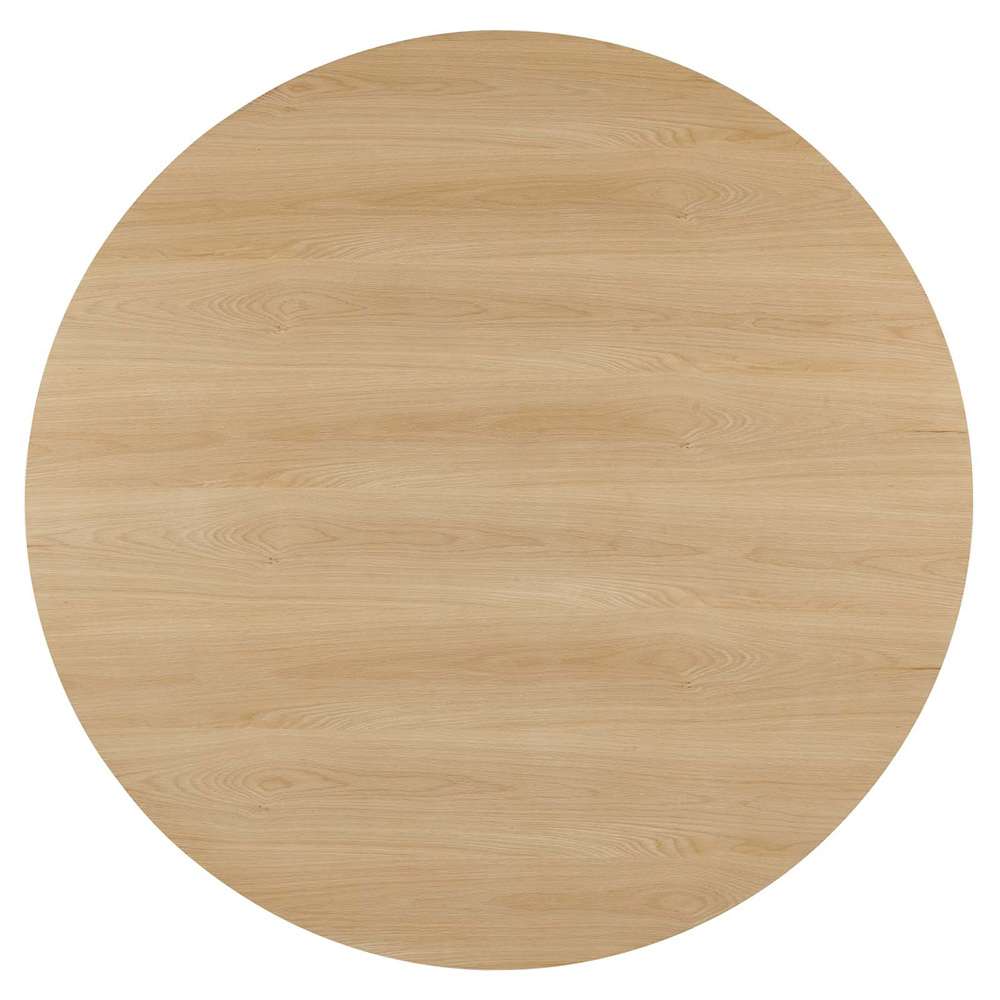 Modway - Gratify 60in Round Dining Table - EEI-4911-OAK veiw 3