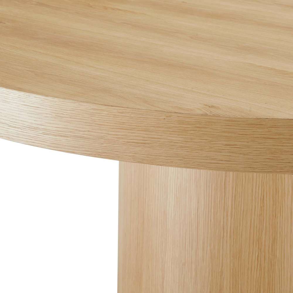 Modway - Gratify 60in Round Dining Table - EEI-4911-OAK veiw 4