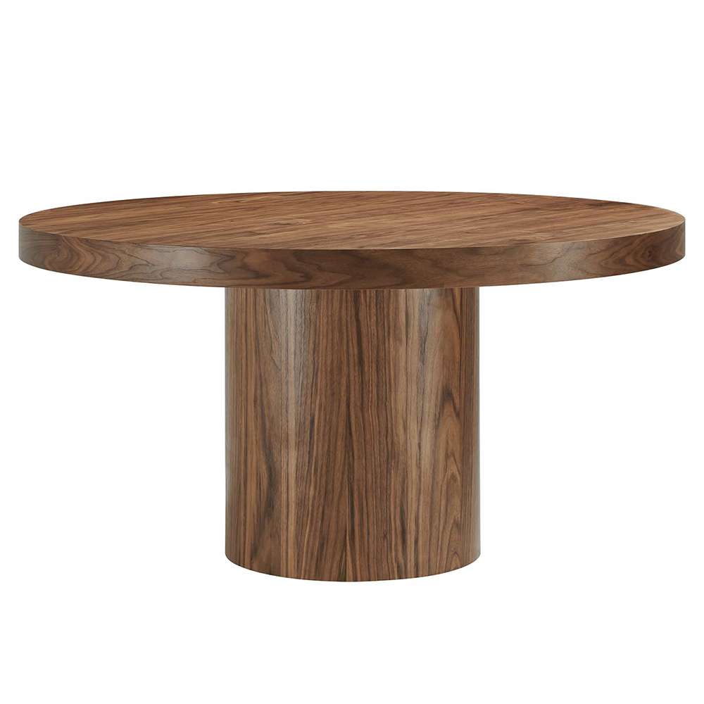 Modway - Gratify 60in Round Dining Table - EEI-4911-WAL veiw 1