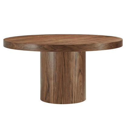 Modway - Gratify 60in Round Dining Table - EEI-4911-WAL veiw 1