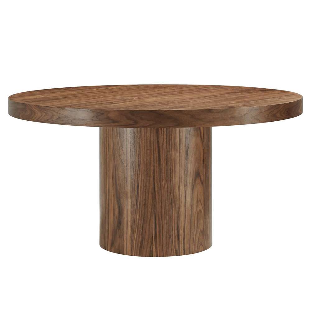 Modway - Gratify 60in Round Dining Table - EEI-4911-WAL veiw 2