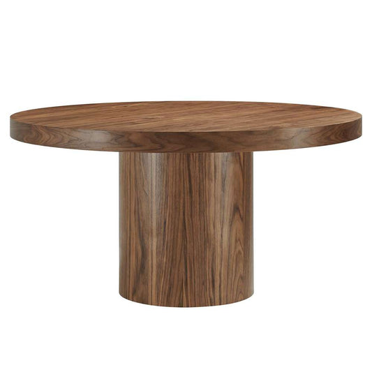 Modway - Gratify 60in Round Dining Table - EEI-4911-WAL veiw 2