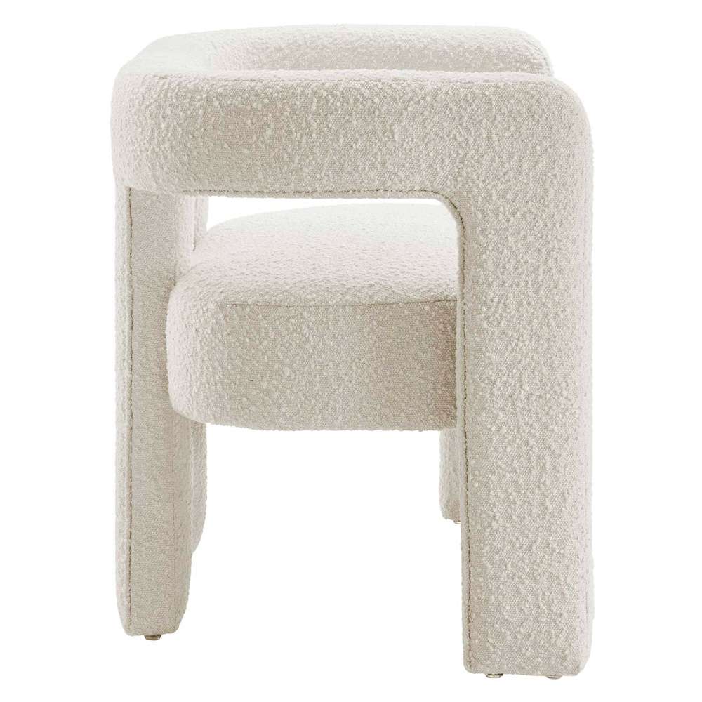 Modway - Kayla Boucle Upholstered Loveseat - EEI-6477-IVO veiw 3