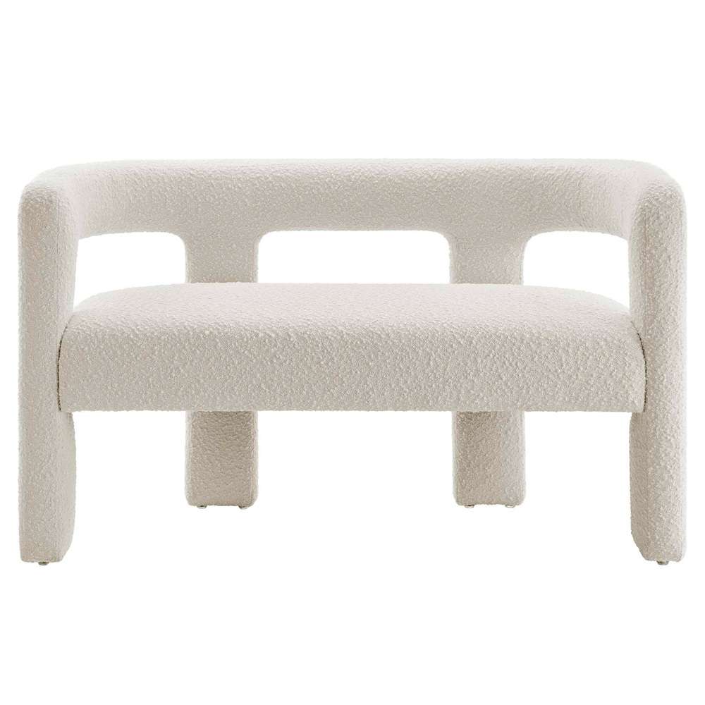 Modway - Kayla Boucle Upholstered Loveseat - EEI-6477-IVO veiw 5