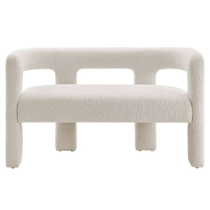 Modway - Kayla Boucle Upholstered Loveseat - EEI-6477-IVO veiw 5