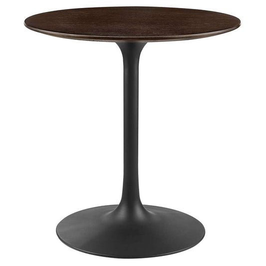 Modway - Lippa 28in Round Wood Grain Dining Table in Black Cherry Walnut - EEI-4861-BLK-CHE veiw 2