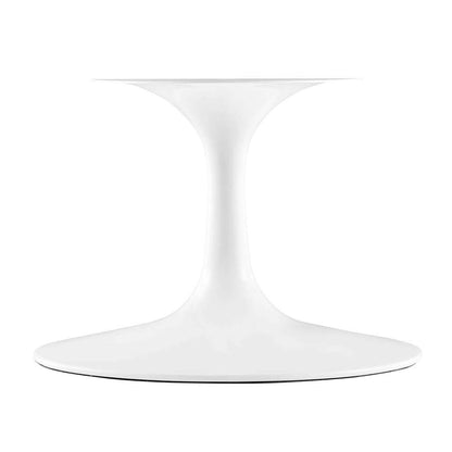 Modway - Lippa 36in Round Wood Grain Coffee Table in White Cherry Walnut - EEI-5187-WHI-CHE veiw 4