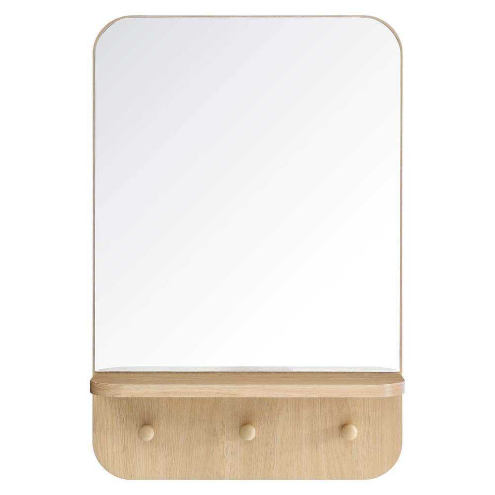 Modway - Lumina Mirror - EEI-6348-OAK veiw 4