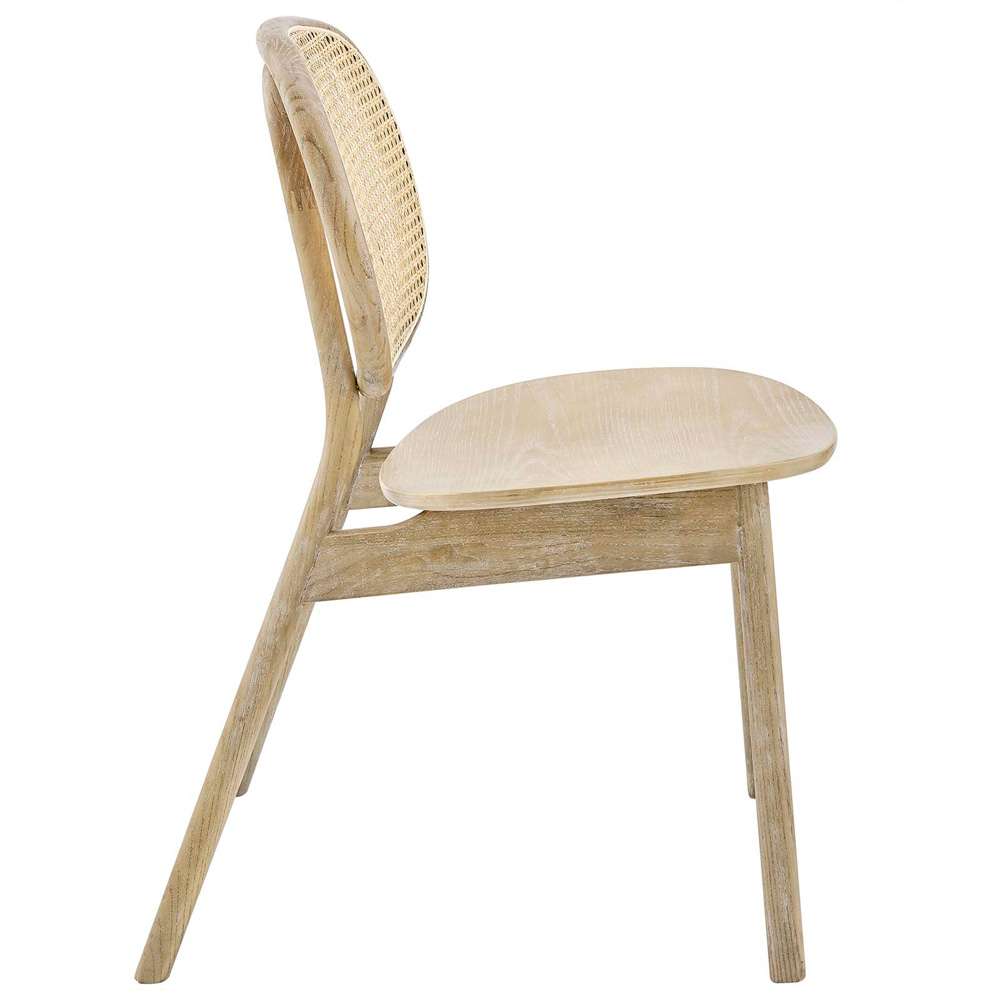 Modway - Malina Wood Dining Side Chair - EEI-4649-GRY veiw 4