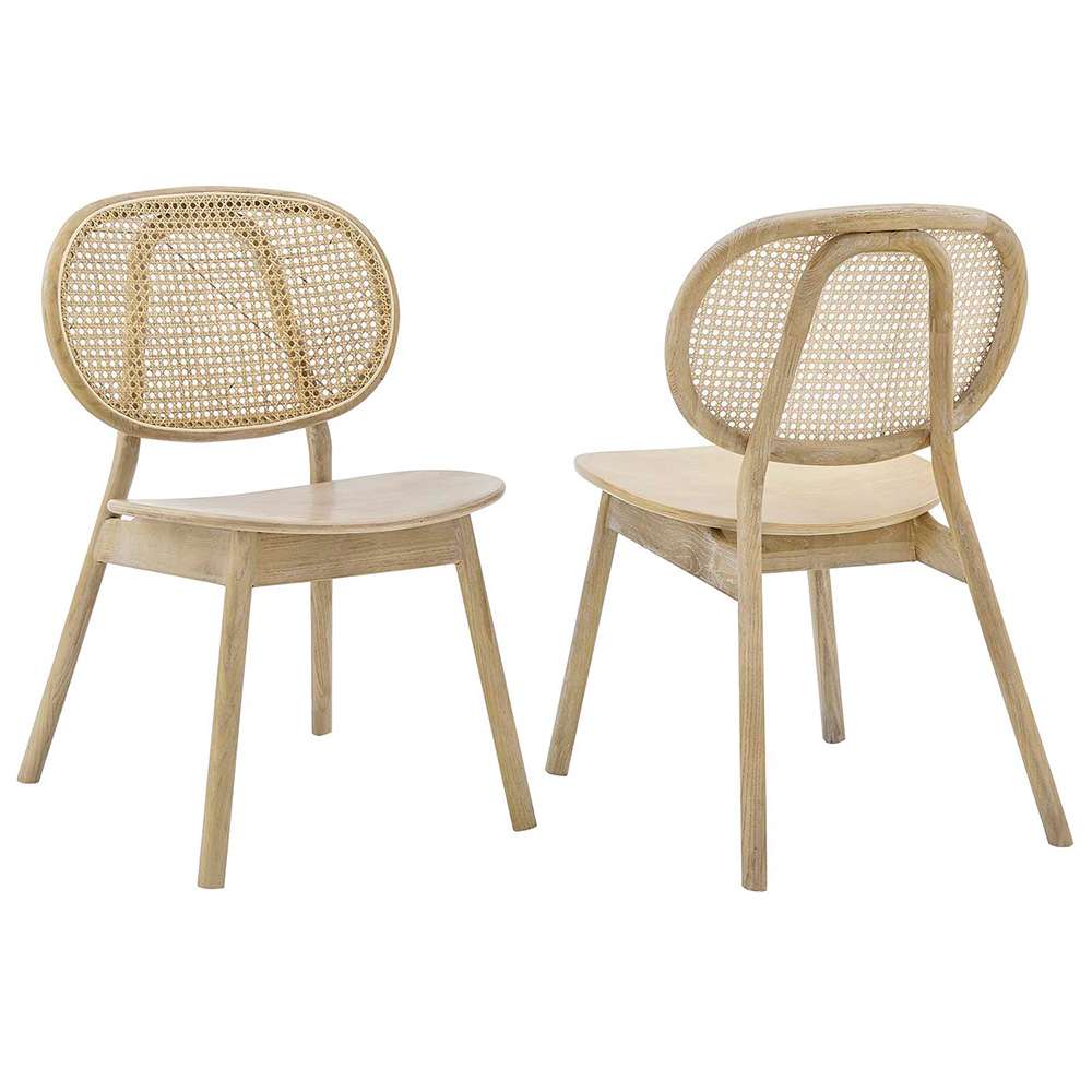 Modway - Malina Wood Dining Side Chair (Set of 2) - EEI-6081-GRY veiw 1