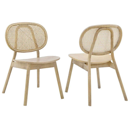 Modway - Malina Wood Dining Side Chair (Set of 2) - EEI-6081-GRY veiw 1